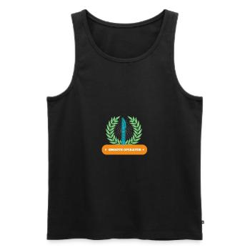 Chirurg Allgemeinmediziner Arzt Lustig Geschenk - Männer Premium Bio Tank Top - Schwarz - Vorne - Michal (187cm)