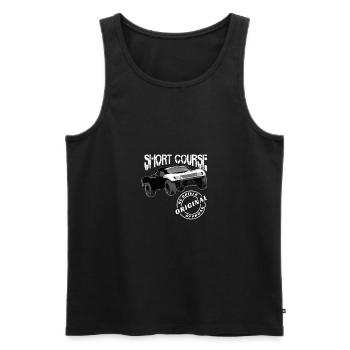 RC Auto Short Course Vater Sohn Geschenk - Männer Premium Bio Tank Top - Schwarz - Vorne - Michal (187cm)