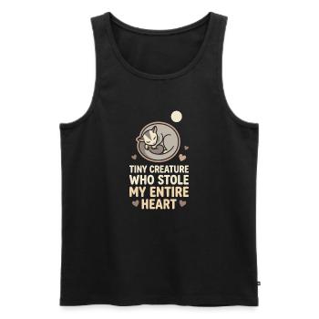 Sugar Glider Mom Exotic Pet Lover - Men's Premium Organic Tank Top - black - Front - Michal (187cm)