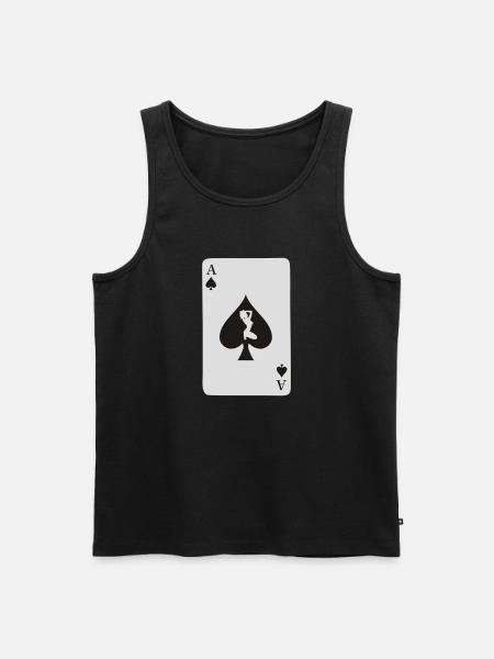 aspicgirlspreadshirt - Débardeur bio Premium Homme - noir