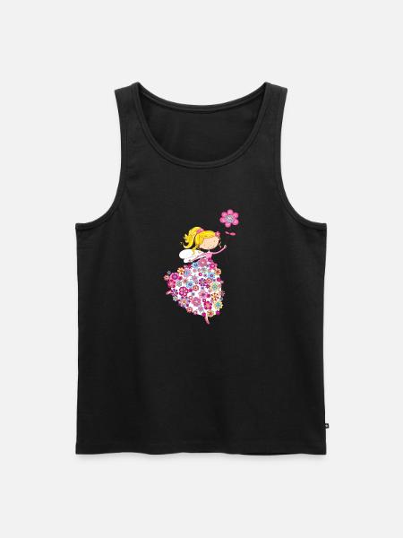 Flower Princes - Männer Premium Bio Tank Top - Schwarz
