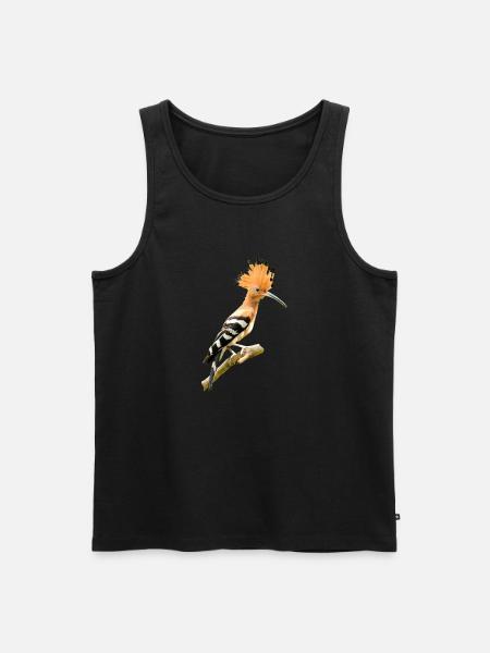 hoopoe am431 - Men's Premium Organic Tank Top - black