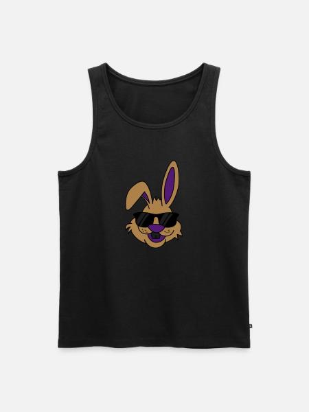 cool - Men's Premium Organic Tank Top - black
