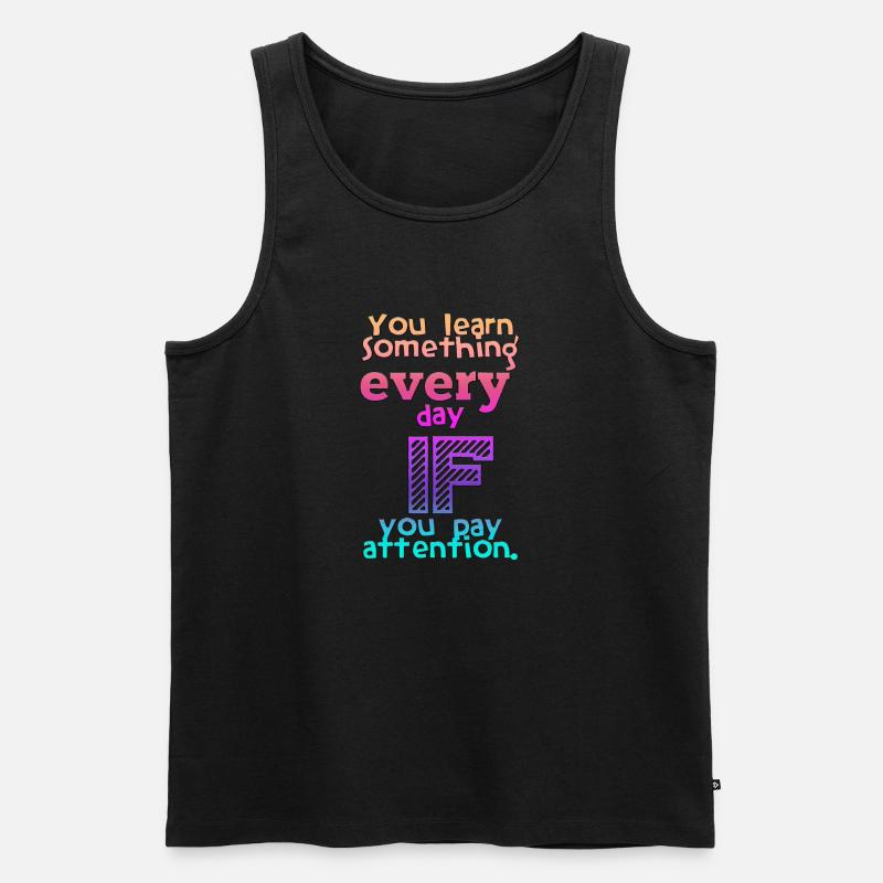 Abschlussfeier 2024 Abiturfeier - Männer Premium Bio Tank Top - Schwarz