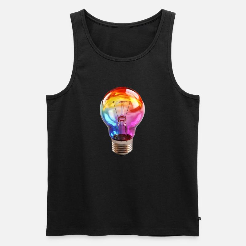 Creativity - Männer Premium Bio Tank Top - Schwarz