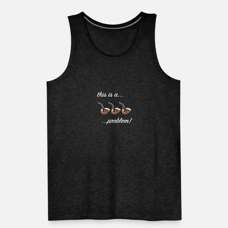 Sherlock Holmes - Dies ist ein 3-Pipe-Problem Männer Premium Bio Tank Top