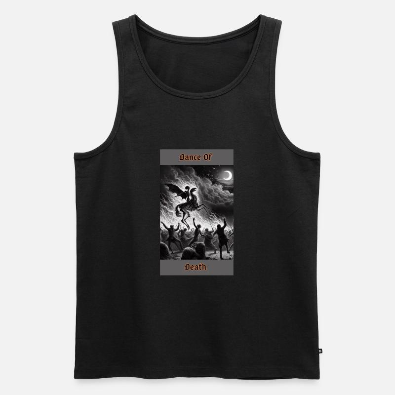 Der Tanz - Männer Premium Bio Tank Top - Schwarz