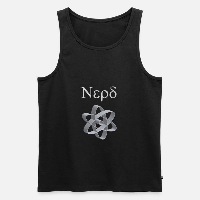 Nerd! shirt Nerd cool! - Débardeur bio Premium Homme - noir