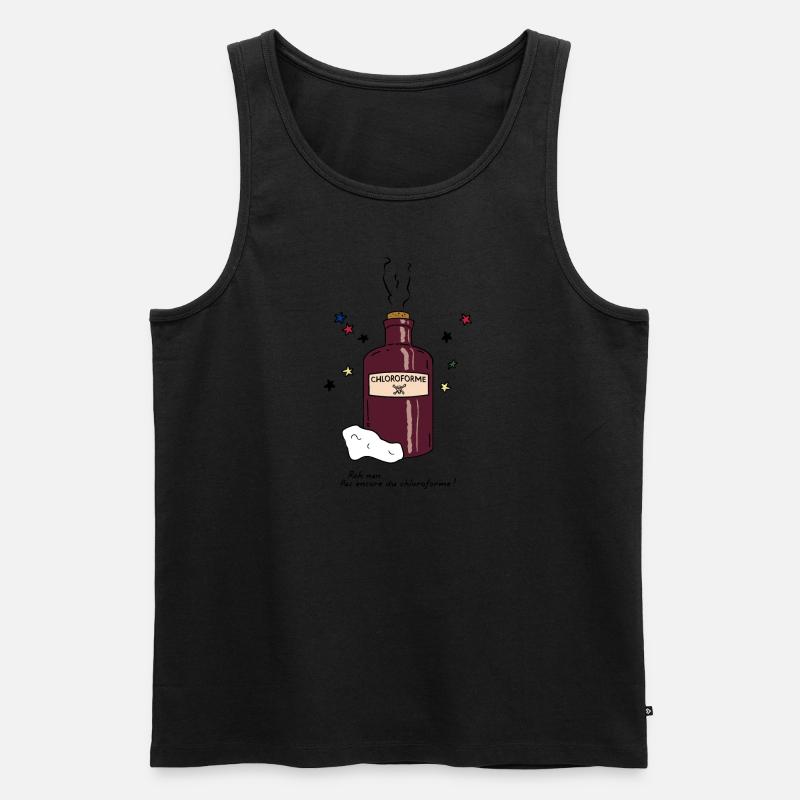 Chloroform - Männer Premium Bio Tank Top - undefined