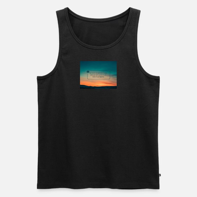 Live for yourself ! - Männer Premium Bio Tank Top - undefined