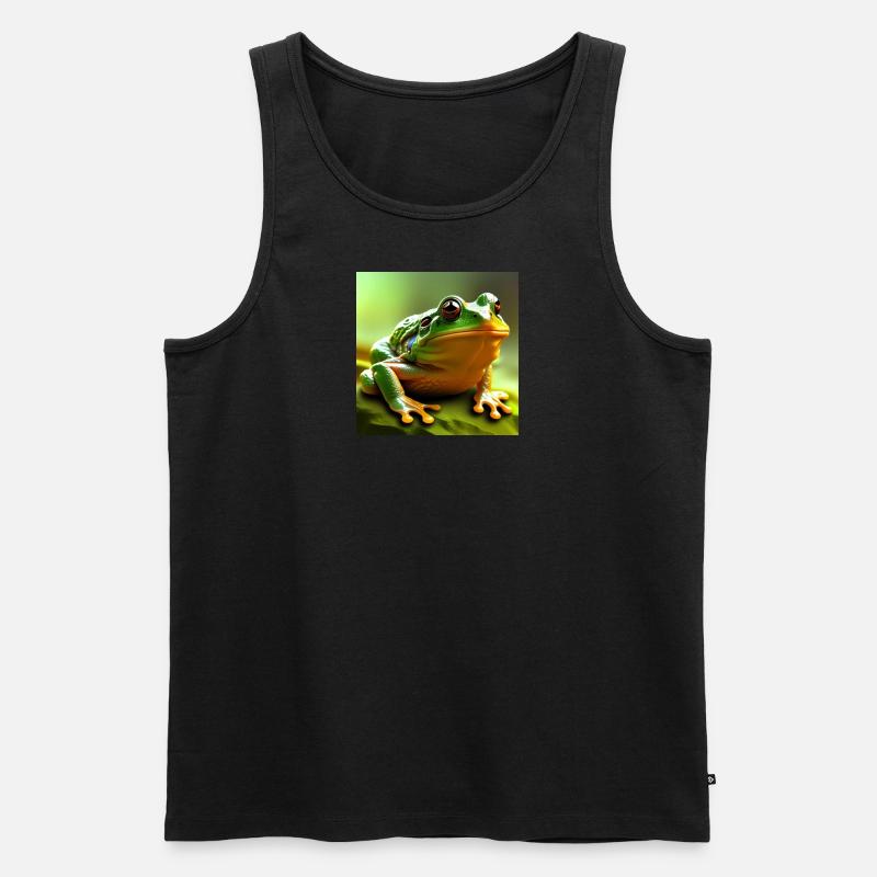 Froch - Männer Premium Bio Tank Top - Schwarz