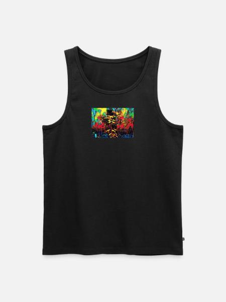 colured tree - Männer Premium Bio Tank Top - 