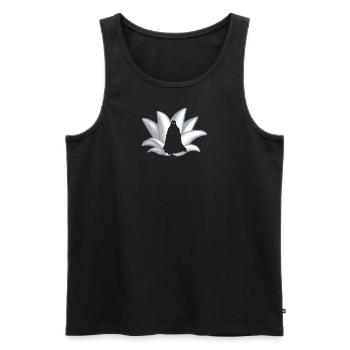 Ghost Ghosts Mystery - Men's Premium Organic Tank Top - black - Front - AI Model Male 178 light (178cm)