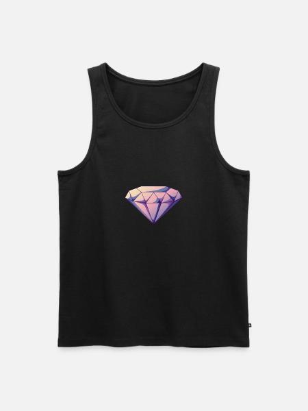 violet gem - Men's Premium Organic Tank Top -