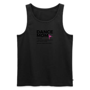 Dancing for dancers - Men's Premium Organic Tank Top - black - Front - Michal (187cm)