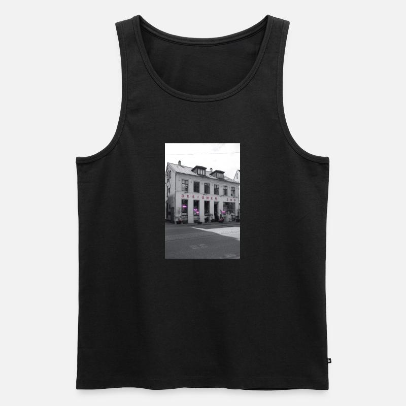 Kopenhagen - Männer Premium Bio Tank Top - Schwarz