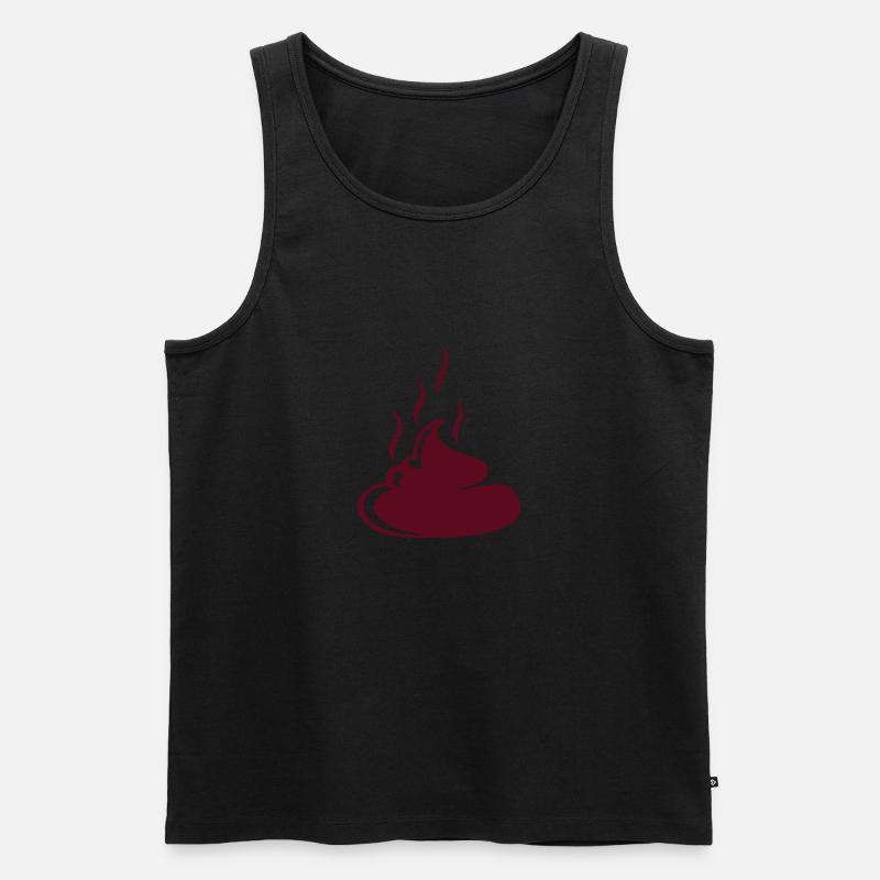 Kacke Scheiße Kacke 15 2 - Männer Premium Bio Tank Top - undefined