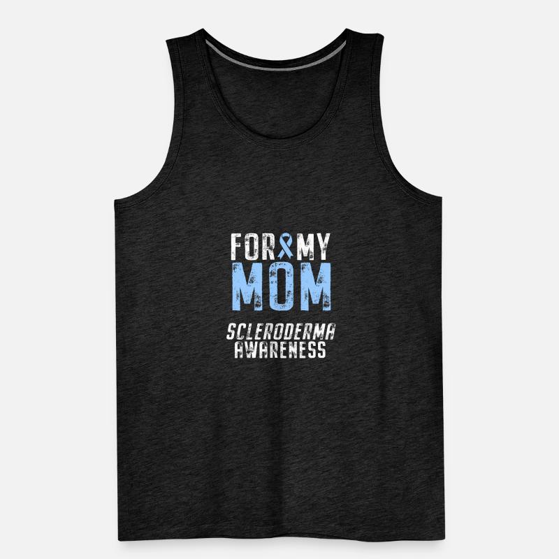 Scleroderma Bewusstsein Mom Band Männer Premium Bio Tank Top