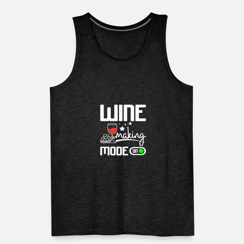 Mode vinification activé Débardeur bio Premium Homme