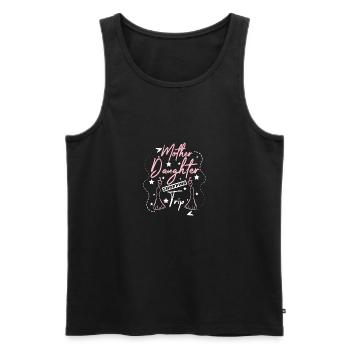 Mother Daughter Day Vacation Trip Shopping Trip - Men's Premium Organic Tank Top - black - Front - Michal (187cm)