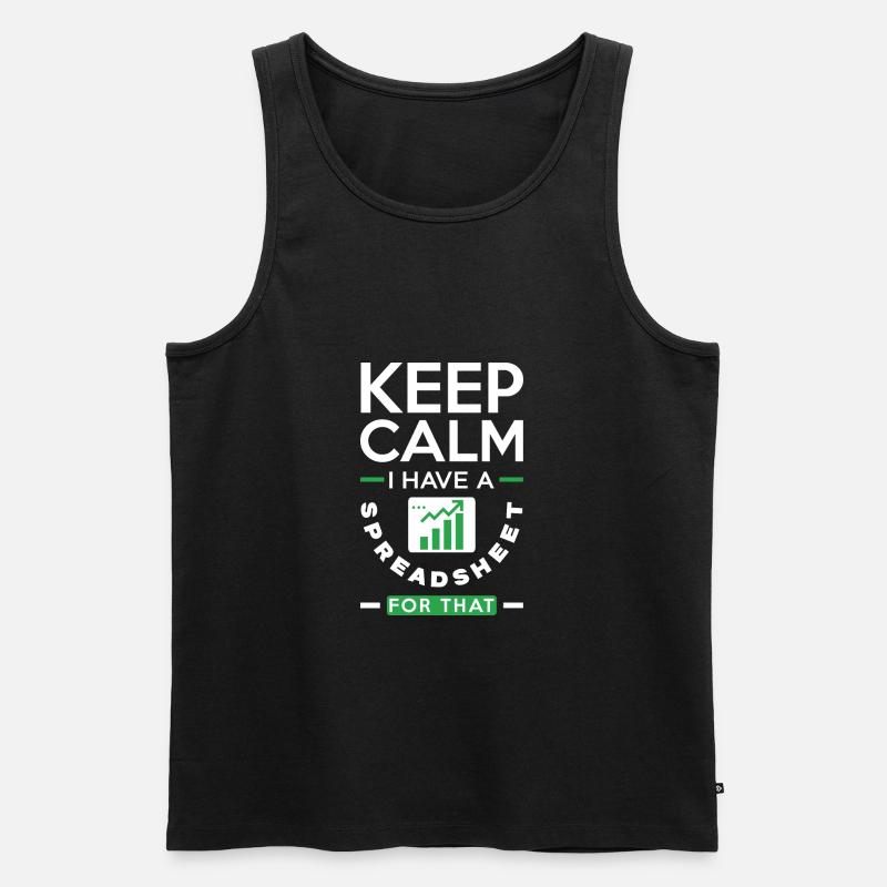 Data Engineering Datenanalyse Business - Männer Premium Bio Tank Top - Schwarz