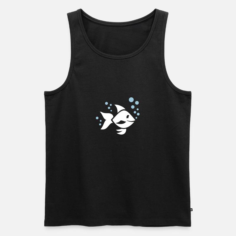 Fisch - Männer Premium Bio Tank Top - undefined