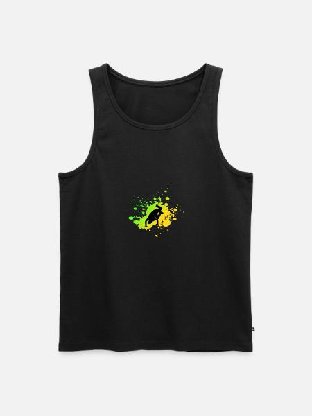 Hip Hop Breakdance - Men's Premium Organic Tank Top - black