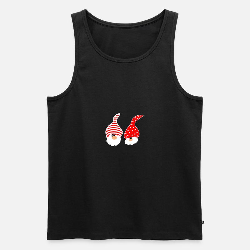 Wichtel 2 - Männer Premium Bio Tank Top - Schwarz