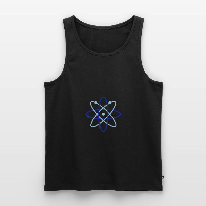 Atom Symbol Men's Premium Organic Tank Top