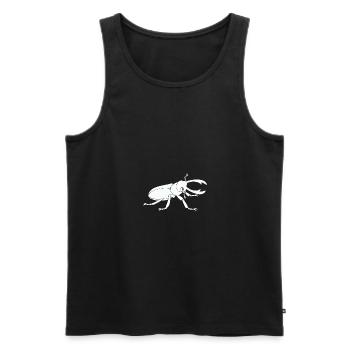 Insecte - Débardeur bio Premium Homme - noir - Devant - Michal (187cm)