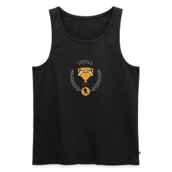 Futsal Sieger Futsaler Spieler Team Mannschaft - Männer Premium Bio Tank Top - Schwarz - Vorne - AI Model Male 178 light (178cm)