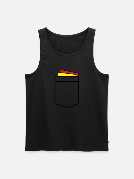 Arbitre - Débardeur bio Premium Homme - noir