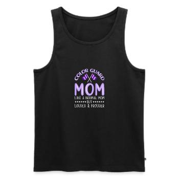Color Guard - Männer Premium Bio Tank Top - Schwarz - Vorne - AI Model Male 178 light (178cm)
