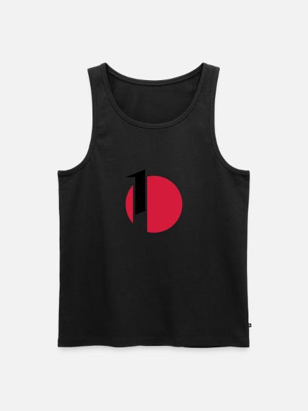Teeny seiling klasse seiling tegn - Premium økologisk Tanktop for menn -