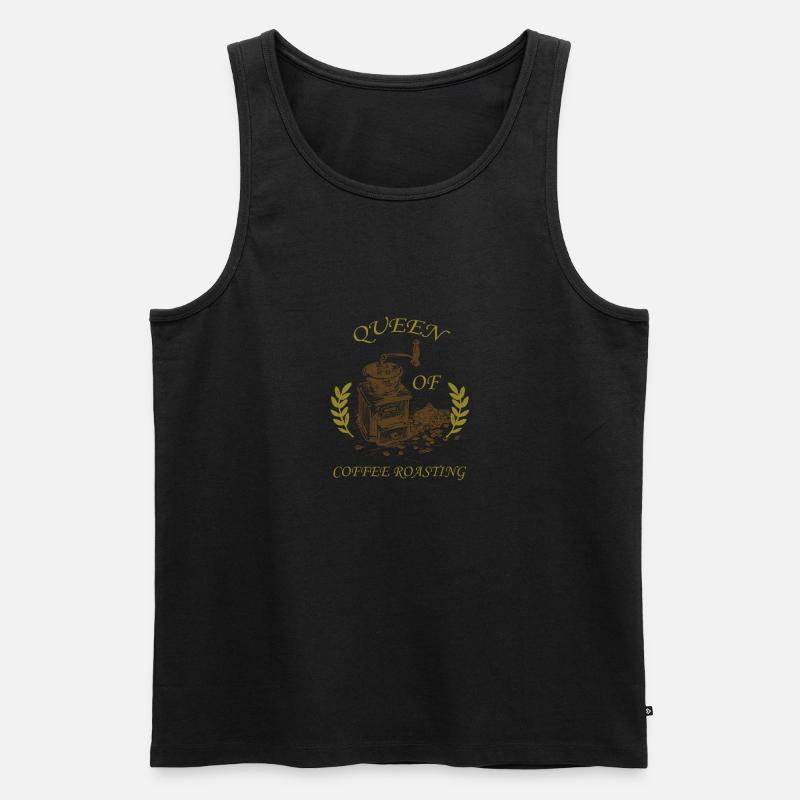 Kaffee Rösten Geschenk Idee - Männer Premium Bio Tank Top - undefined