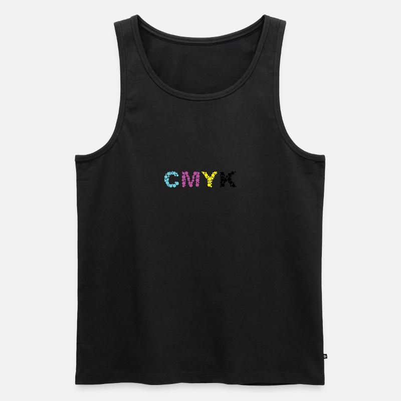 CMYK - Männer Premium Bio Tank Top - undefined
