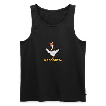 Me Goose-Ta Lustige Mexikanische Spanische - Männer Premium Bio Tank Top - Schwarz - Vorne - AI Model Male 178 light (178cm)