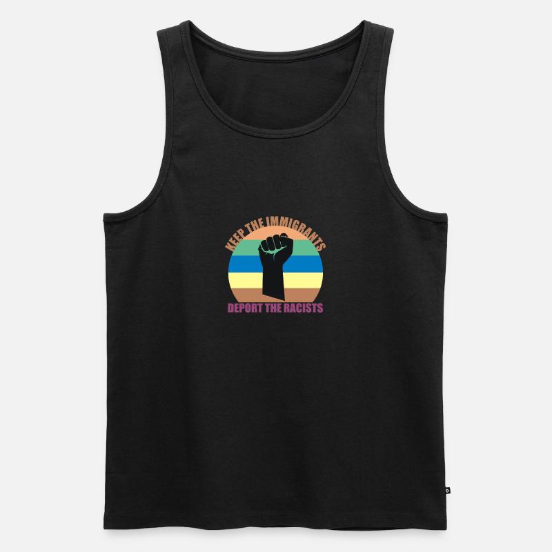 Einwanderung Einwanderer - Männer Premium Bio Tank Top - undefined