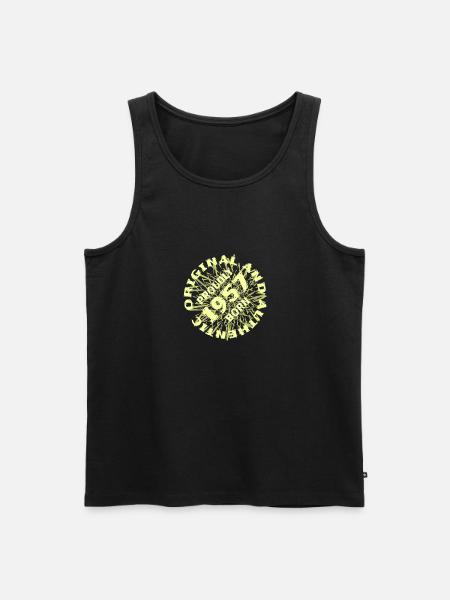 Year 1957 - Men's Premium Organic Tank Top - black