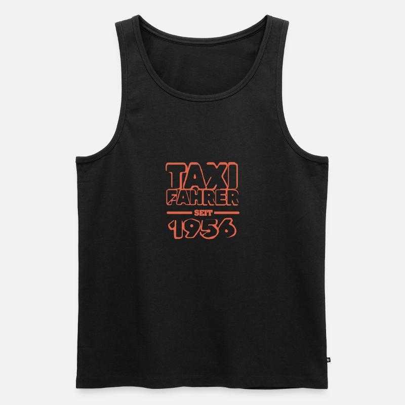 1956 - Männer Premium Bio Tank Top - Schwarz