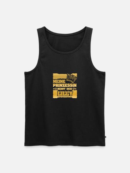 Geschenk für Lilly - Männer Premium Bio Tank Top - Schwarz