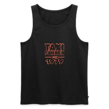 1979 - Männer Premium Bio Tank Top - Schwarz - Vorne - Michal (187cm)