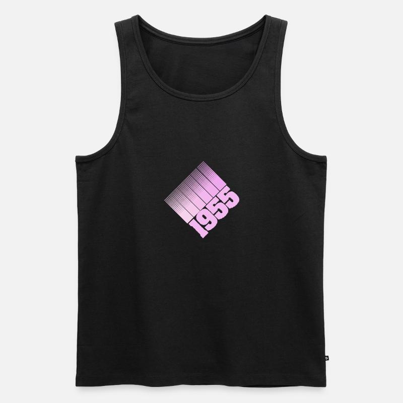 Eltern 1955 - Männer Premium Bio Tank Top - Schwarz