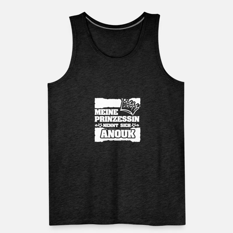Anouk als Mädchenname Männer Premium Bio Tank Top