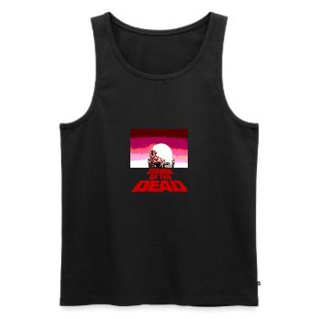 Horror Dawn of the Dead - Männer Premium Bio Tank Top - Schwarz - Vorne - AI Model Male 178 light (178cm)