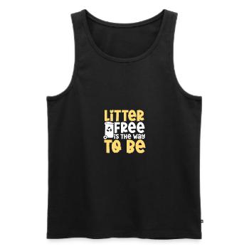 Five Time Extinction Event Winner Mikrobiologie - Männer Premium Bio Tank Top - Schwarz - Vorne - Michal (187cm)