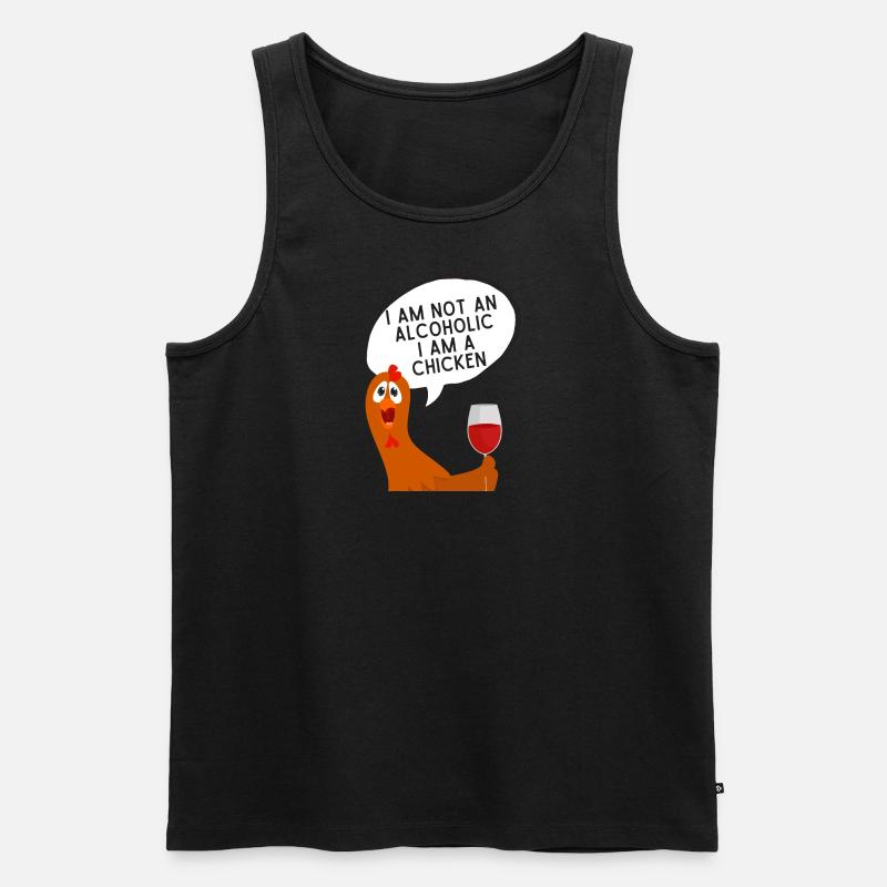 Chicken - Männer Premium Bio Tank Top - undefined