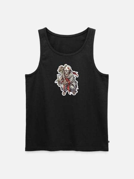 Japanese Yokai - Men's Premium Organic Tank Top - black