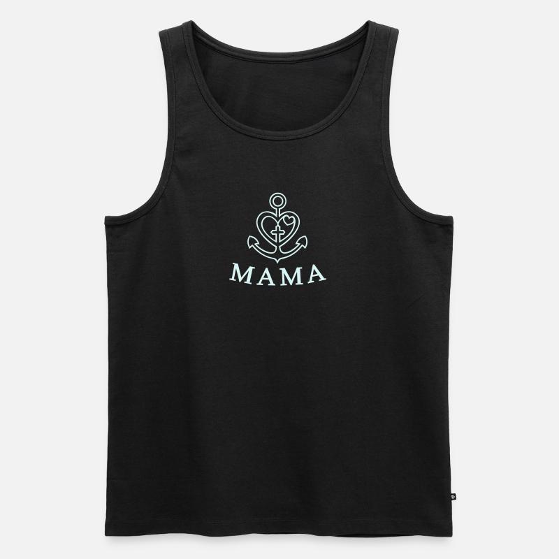 Glaube Liebe Hoffnung (1c) - Männer Premium Bio Tank Top - Schwarz