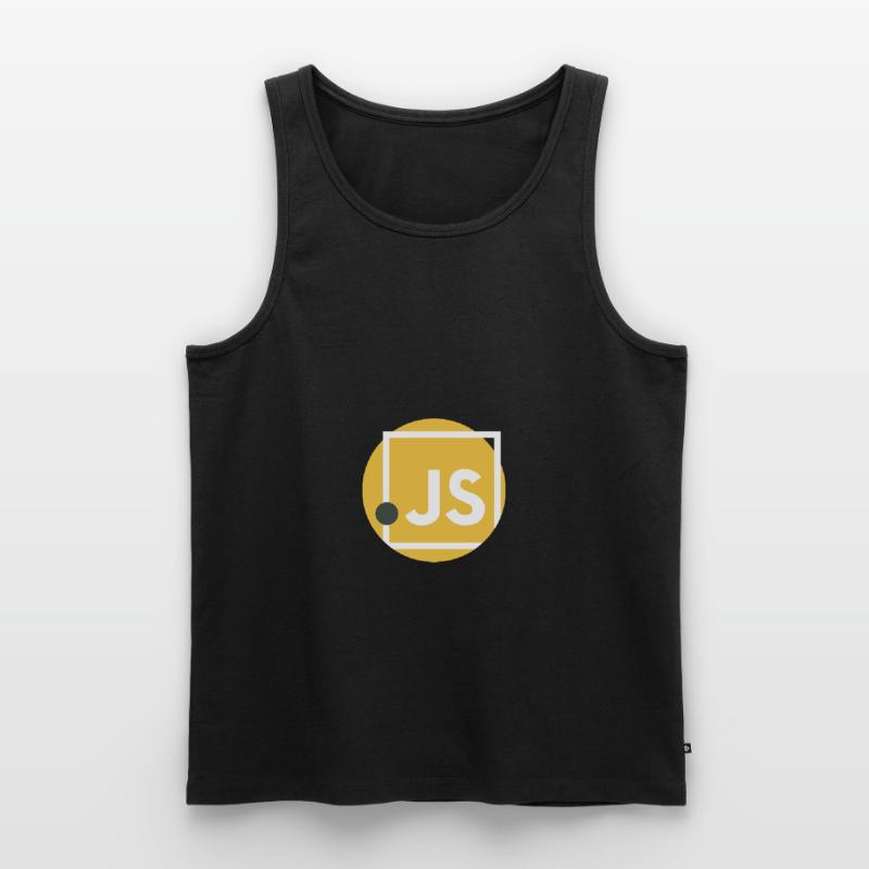 JavaScript dot JS Men's Premium Organic Tank Top